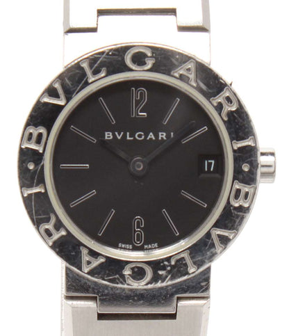 BVLGARI 腕時計 ブルガリ・ブルガリ クオーツ ブラック BB23SS レディース ブルガリ