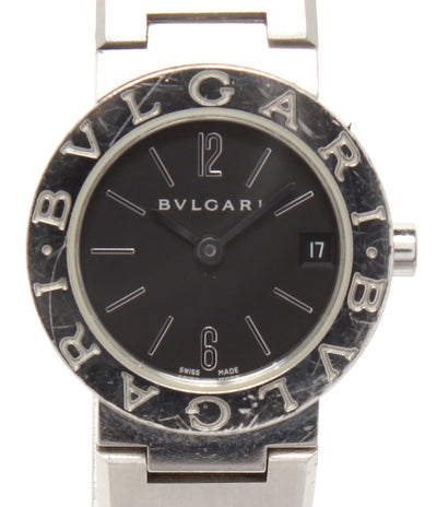BVLGARI 腕時計 ブルガリ・ブルガリ クオーツ ブラック BB23SS レディース ブルガリ