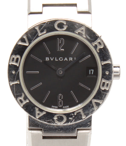BVLGARI 腕時計 ブルガリ・ブルガリ クオーツ ブラック BB23SS レディース ブルガリ
