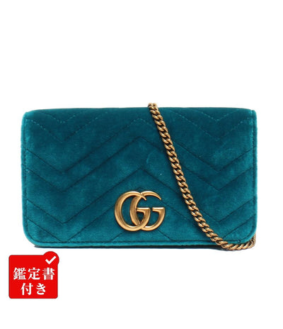 グッチ 2wayチェーンショルダーバッグ 斜め掛け クラッチバッグ GGマーモント 488462 493075 レディース GUCCI