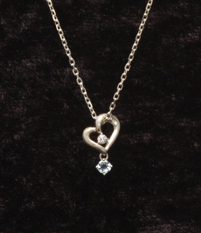 4℃ ネックレス SV ハートモチーフ レディース ヨンドシー