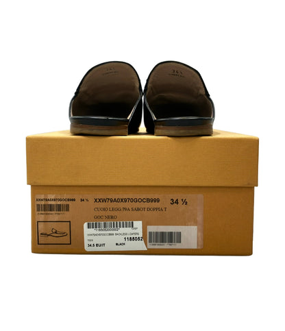 TOD’S サボ SABOT DOPPIA T XXW79A0X970GOCB999 レディース SIZE 34 1/2 トッズ