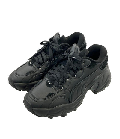 PUMA ローカットスニーカー 厚底 パルサー ウェッジ ウィンタライズ 405434-01 レディース SIZE 23.5 (M) プーマ