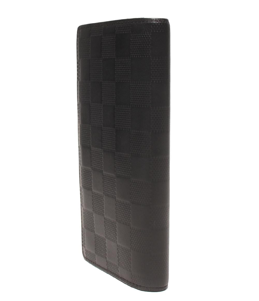 LOUIS VUITTON 二つ折り財布 ダミエアンフィニ ポルトフォイユ ブラザ N63010 メンズ ルイ・ヴィトン