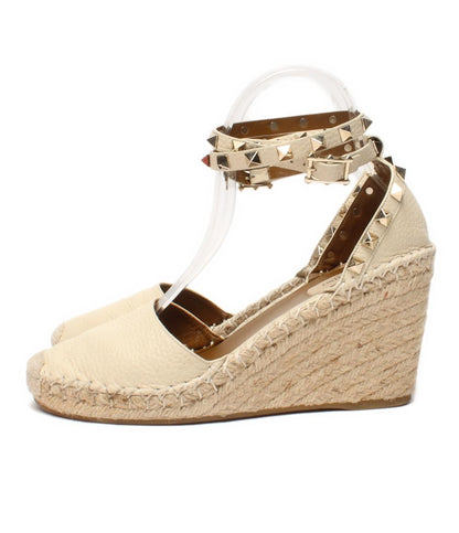 Valentino Garavani ウェッジソールサンダル ロックスタッズ MW2S0780 レディース SIZE 37 (23.5cm) ヴァレンティノ・ガラヴァーニ