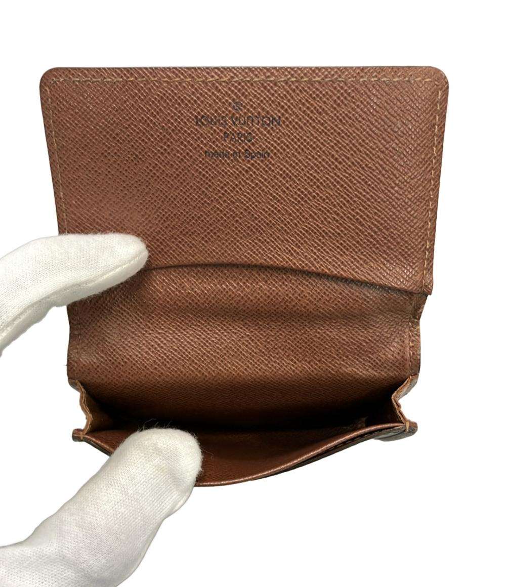 LOUIS VUITTON カードケース モノグラム アンヴェロップ カルト ドゥ ヴィジット M63801 ユニセックス ルイ・ヴィトン