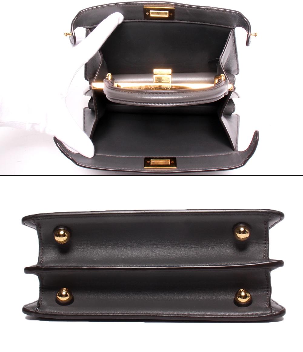 美品 FENDI 2wayハンドバッグ ショルダーバッグ 斜め掛け アイシーユー プチ レディース フェンディ