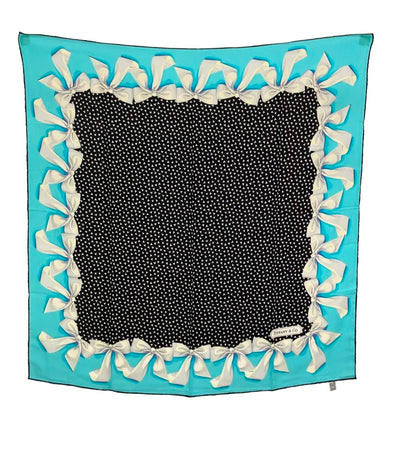 TIFFANY&Co. スカーフ シルク100% リボン柄 レディース ティファニー