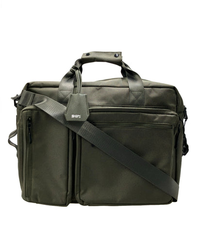 美品 SHIPS ブリーフケース ショルダーバッグ リュック 3WAY 斜め掛け メンズ シップス