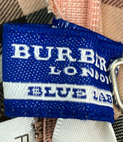 美品 BURBERRY ノースリーブワンピース プリーツ チェック FM538-457-12 レディース SIZE 38 (M) バーバリー