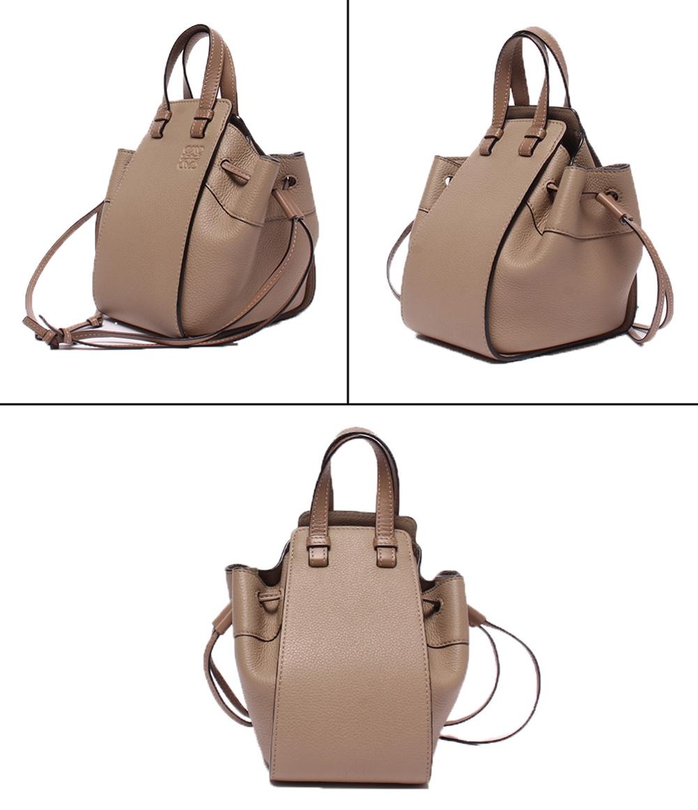 LOEWE 2wayハンドバッグ ショルダーバッグ 斜め掛け ドローストリングバッグ ミニ ハンモック レディース ロエベ