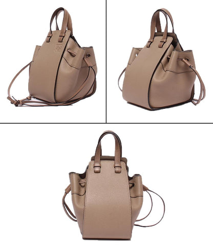 LOEWE 2wayハンドバッグ ショルダーバッグ 斜め掛け ドローストリングバッグ ミニ ハンモック レディース ロエベ