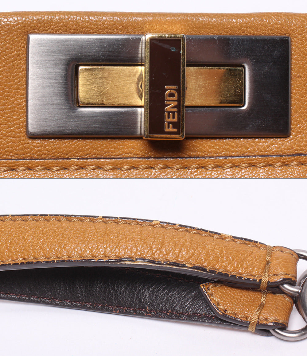 FENDI 2WAY ハンドバッグ ショルダーバッグ 肩掛け ピーカブー レディース フェンディ