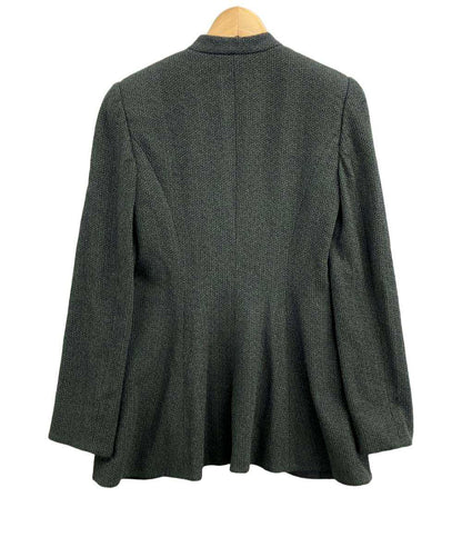 アルマーニコレッツォーニ ノーカラージャケット レディース SIZE 38 (M) ARMANI COLLEZIONI