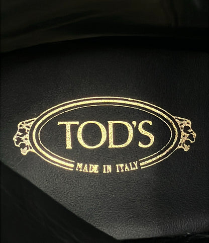 美品 TOD’S ショートブーツ サイドジップ タイムレス レディース SIZE 34 トッズ