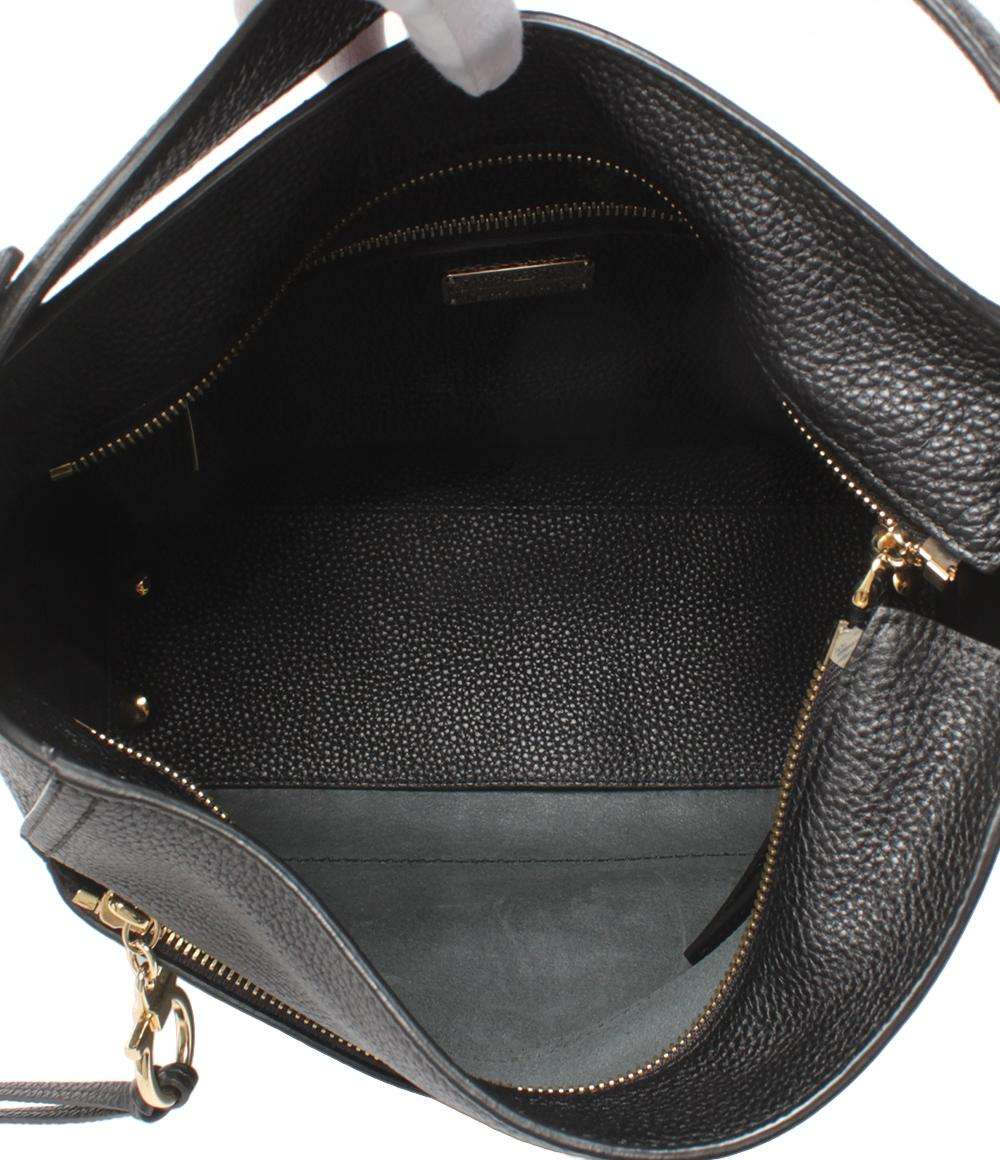 美品 Salvatore Ferragamo 2way ハンドバッグ ショルダーバッグ 斜め掛け 肩掛け ガンチーニ アリーホーボーバッグ GG-21F865 レディース