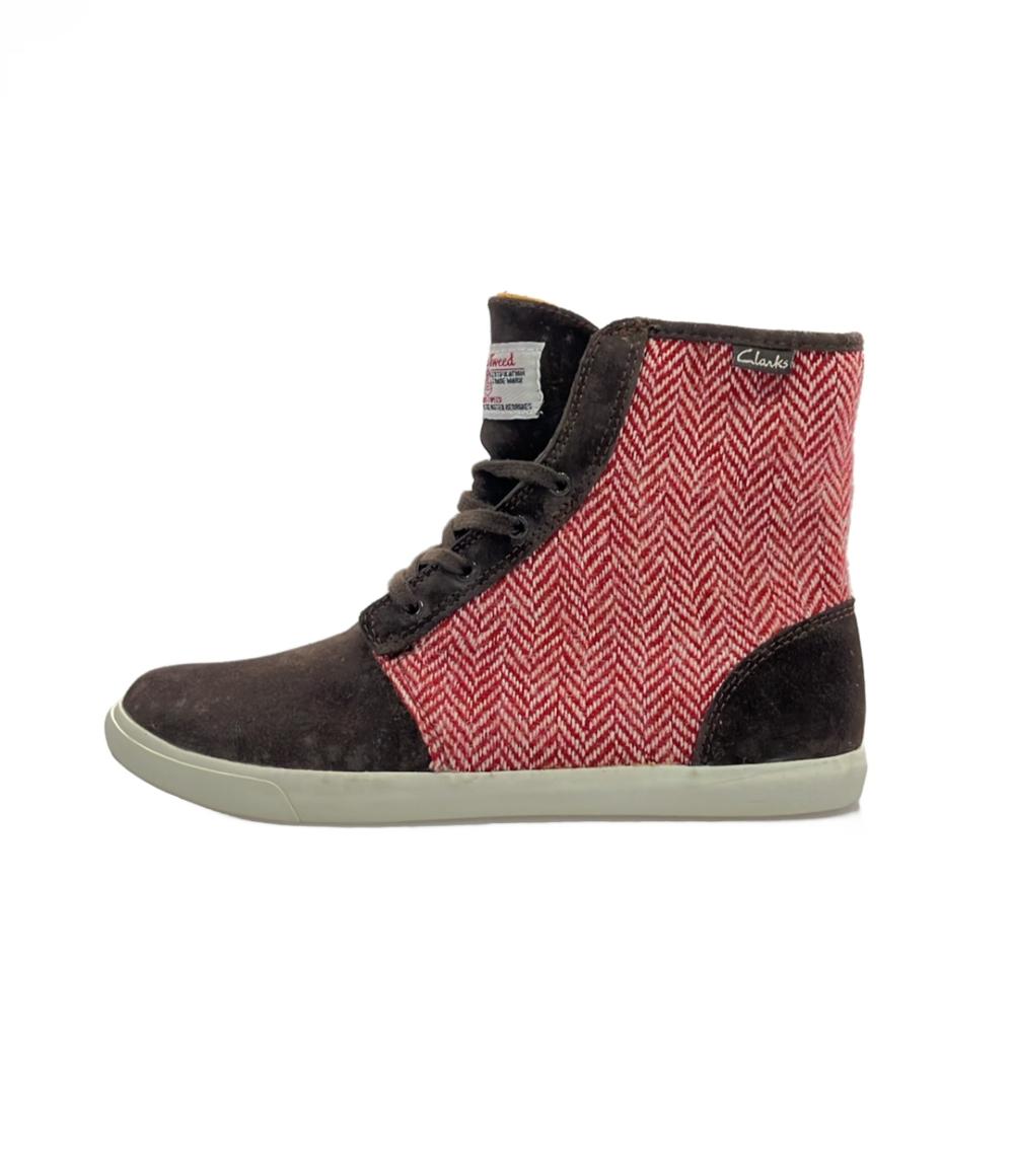 クラークス ハイカットスニーカー × Harris Tweed レディース SIZE 6 D (XL) Clarks