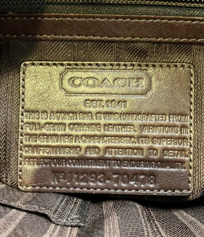 COACH 2WAY ビジネスバッグ ブリーフケース ショルダーバッグ 斜め掛け 70478 メンズ コーチ