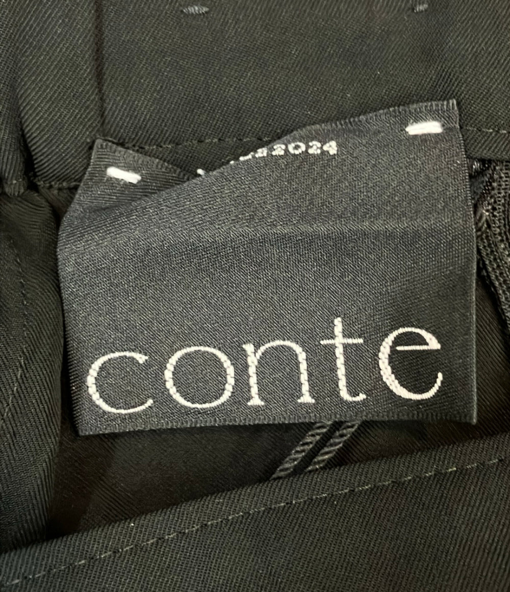 美品 CONTE パンツ フロントポケット カーゴ タグ付き レディース SIZE 38 (M) コンテ