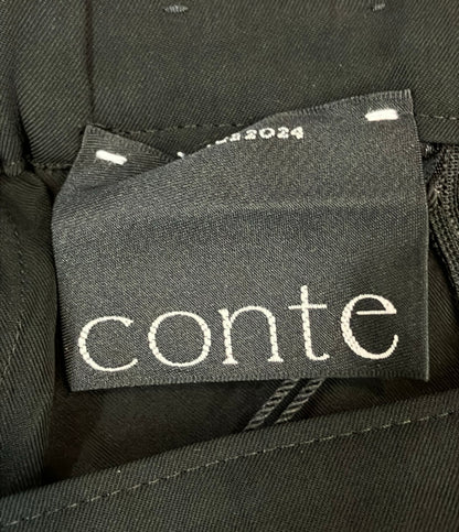 美品 CONTE パンツ フロントポケット カーゴ タグ付き レディース SIZE 38 (M) コンテ