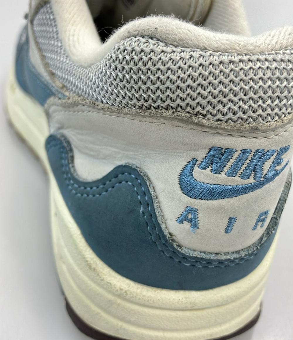 NIKE ローカットスニーカー × Patta AIR MAX 1 Noise Aqua DH1348-004 レディース SIZE 24.0 (L) ナイキ