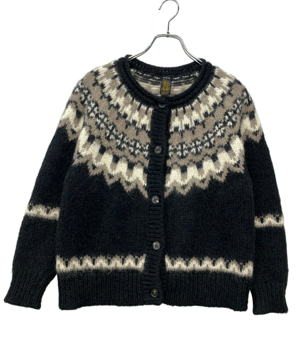 美品 BATONER カーディガン モヘヤ ニット BN-21FL-052 レディース SIZE 1 (S) バトナー