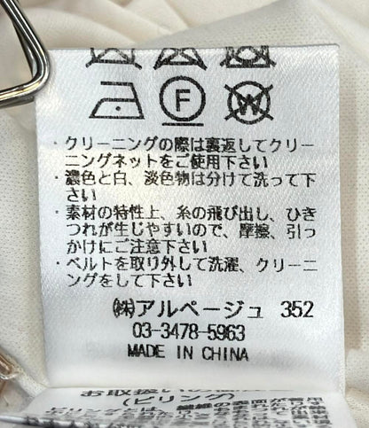 美品 アプワイザーリッシェ 長袖ニットワンピース レディース SIZE 2 (M) Apuweiser-riche