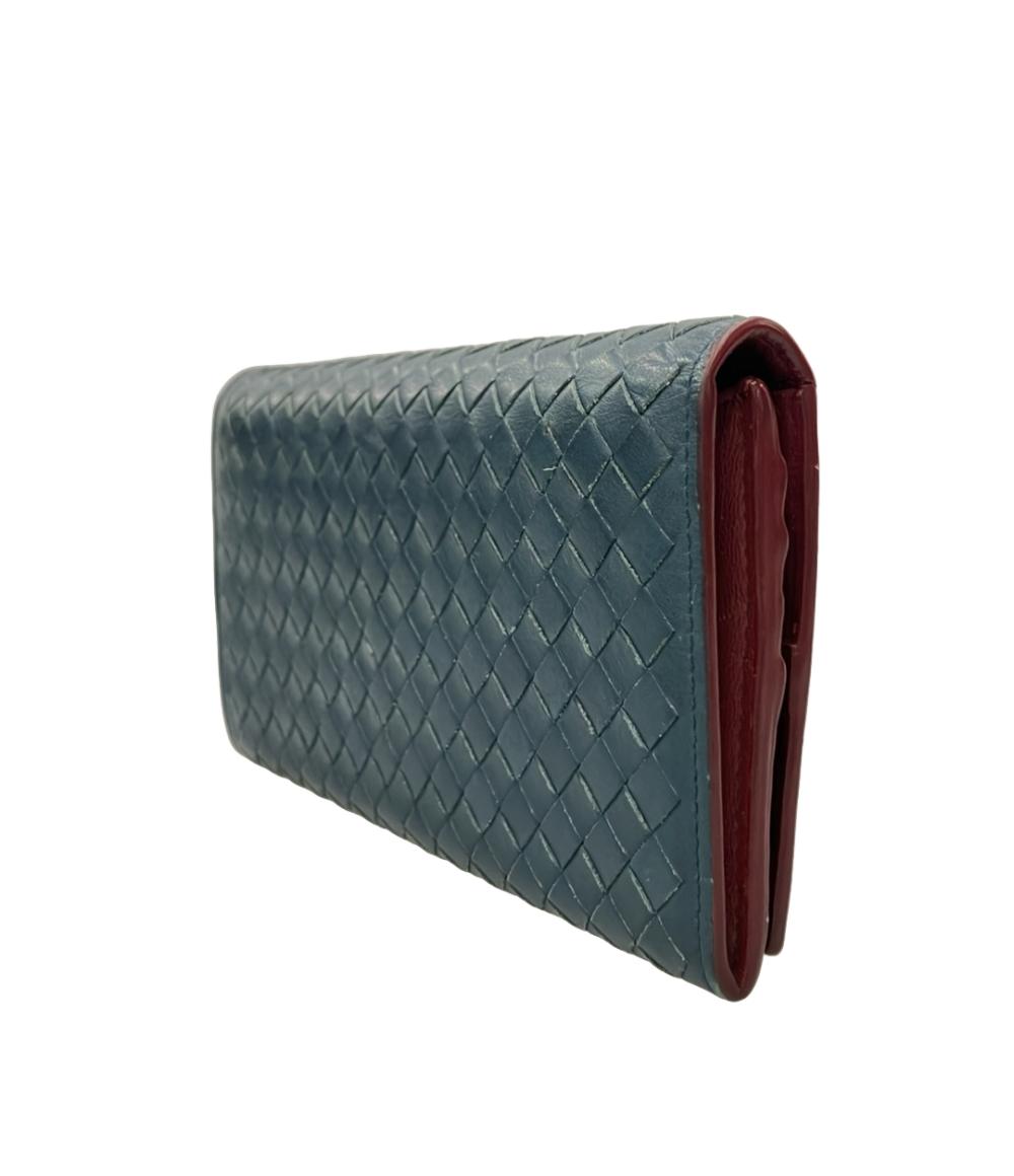 BOTTEGA VENETA 長財布 イントレチャート コンチネンタルウォレット