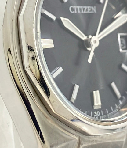 CITIZEN 腕時計 ソーラー ブラック E011-S080711 レディース シチズン