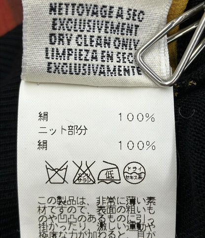 エルメス カシュクール ノースリーブブラウス シルク100% レディース SIZE 36 (S) HERMES