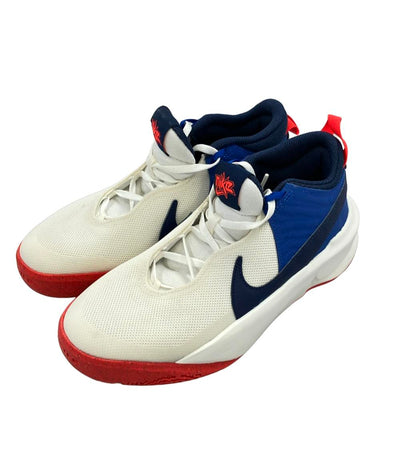 美品 NIKE ローカットスニーカー TEAM HUSTLE D 10 GS CW6735-103 キッズ SIZE 25.0 (M) ナイキ