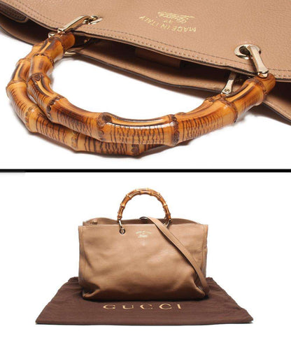 GUCCI ハンドバッグ バンブー 323658 525040 レディース グッチ