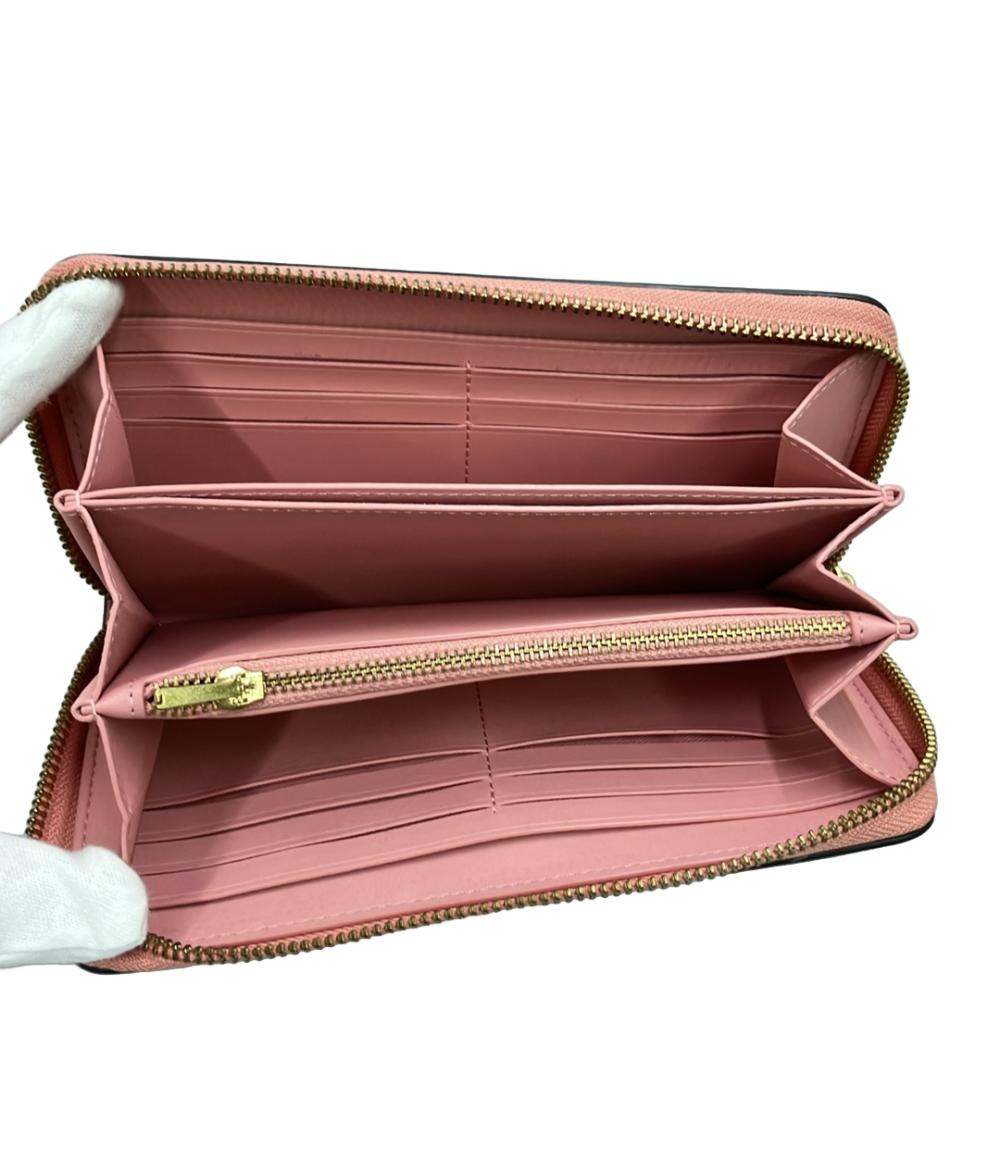 COACH ラウンドファスナー長財布 レザー CC489 レディース コーチ