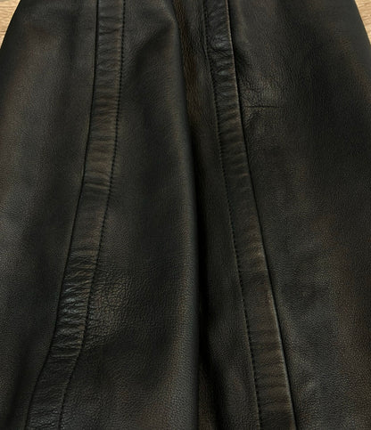 agnes b. シープレザー スカート レディース SIZE 40 アニエスベー