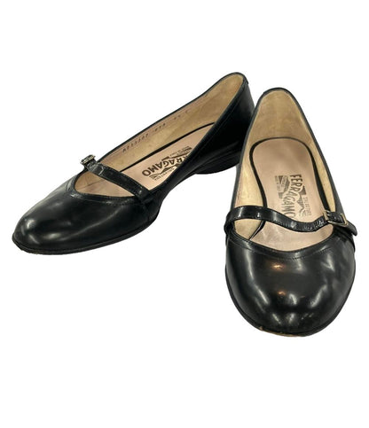 サルヴァトーレフェラガモ ラウンドトゥパンプス レディース SIZE 6 1/2 (L) Salvatore Ferragamo