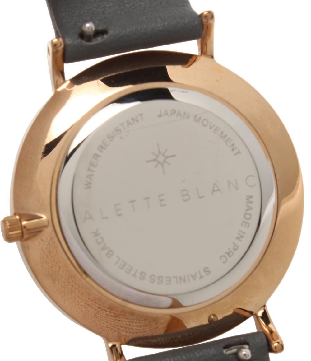 美品 ALLETE BLANC 腕時計 クオーツ レディース アレットブラン