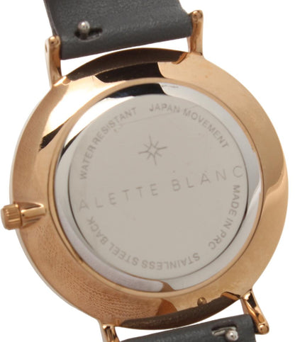 美品 ALLETE BLANC 腕時計 クオーツ レディース アレットブラン