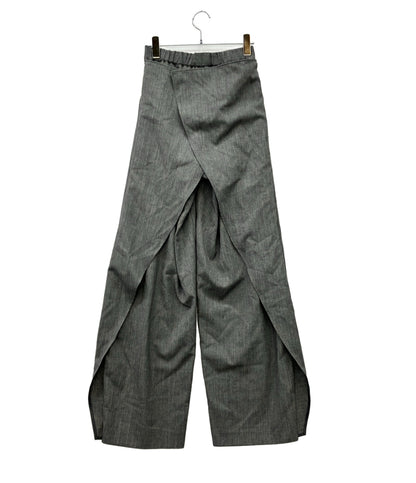 美品 Cygne パンツ タグ付き 25SS サイドフレアパンツ Ron CY2511-04-017 レディース SIZE 0T (S) シーニュ