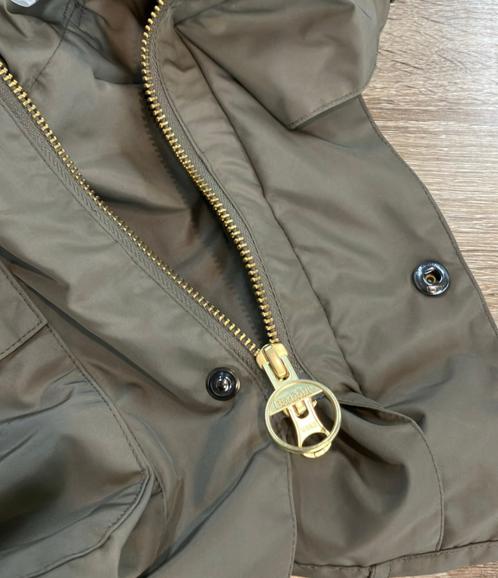 美品 Barbour ブルゾン WARWICKライトウェイト ダブルジップ スナップボタン タグ付き 251LCAG008 レディース SIZE S バブアー