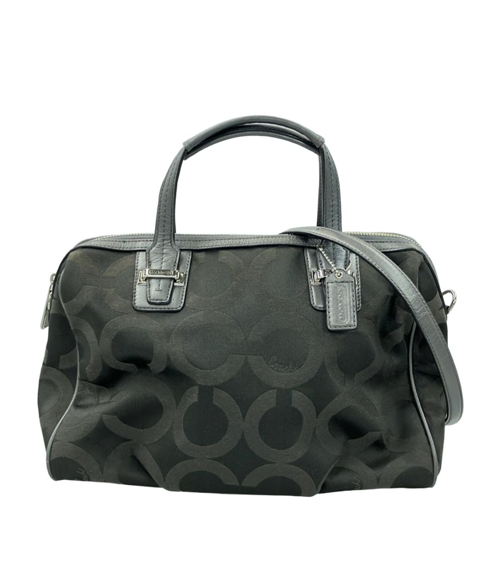 コーチ 2way ハンドバッグ ショルダーバッグ 肩掛け オプアート F25503 レディース COACH