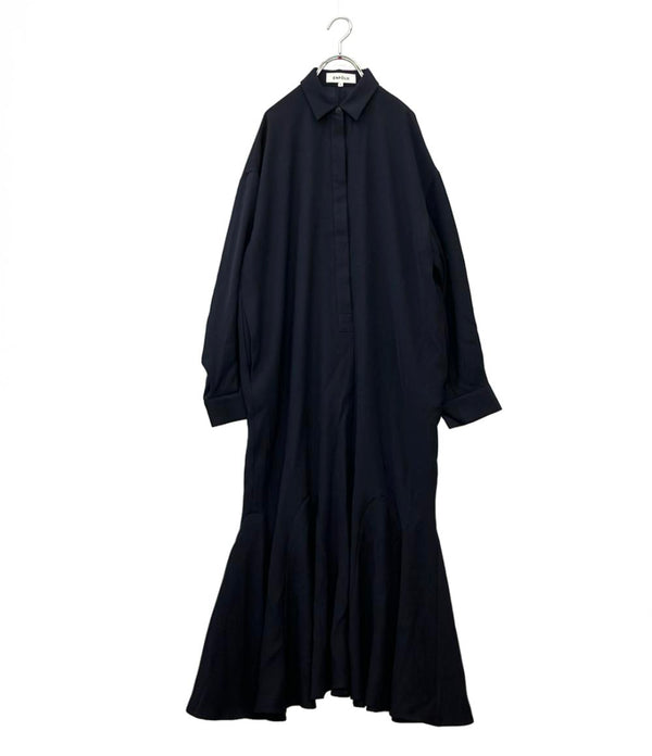 ENFOLD 長袖ワンピース 2023SS SHIRT DRESS 300GS833-0370 レディース