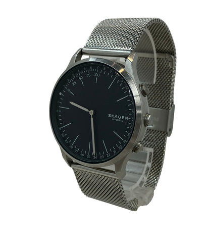 SKAGEN 腕時計 電池式スマートウォッチ ブラック メンズ スカーゲン