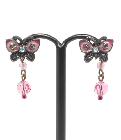ANNA SUI 2way ピアス バタフライ 蝶 レディース アナスイ