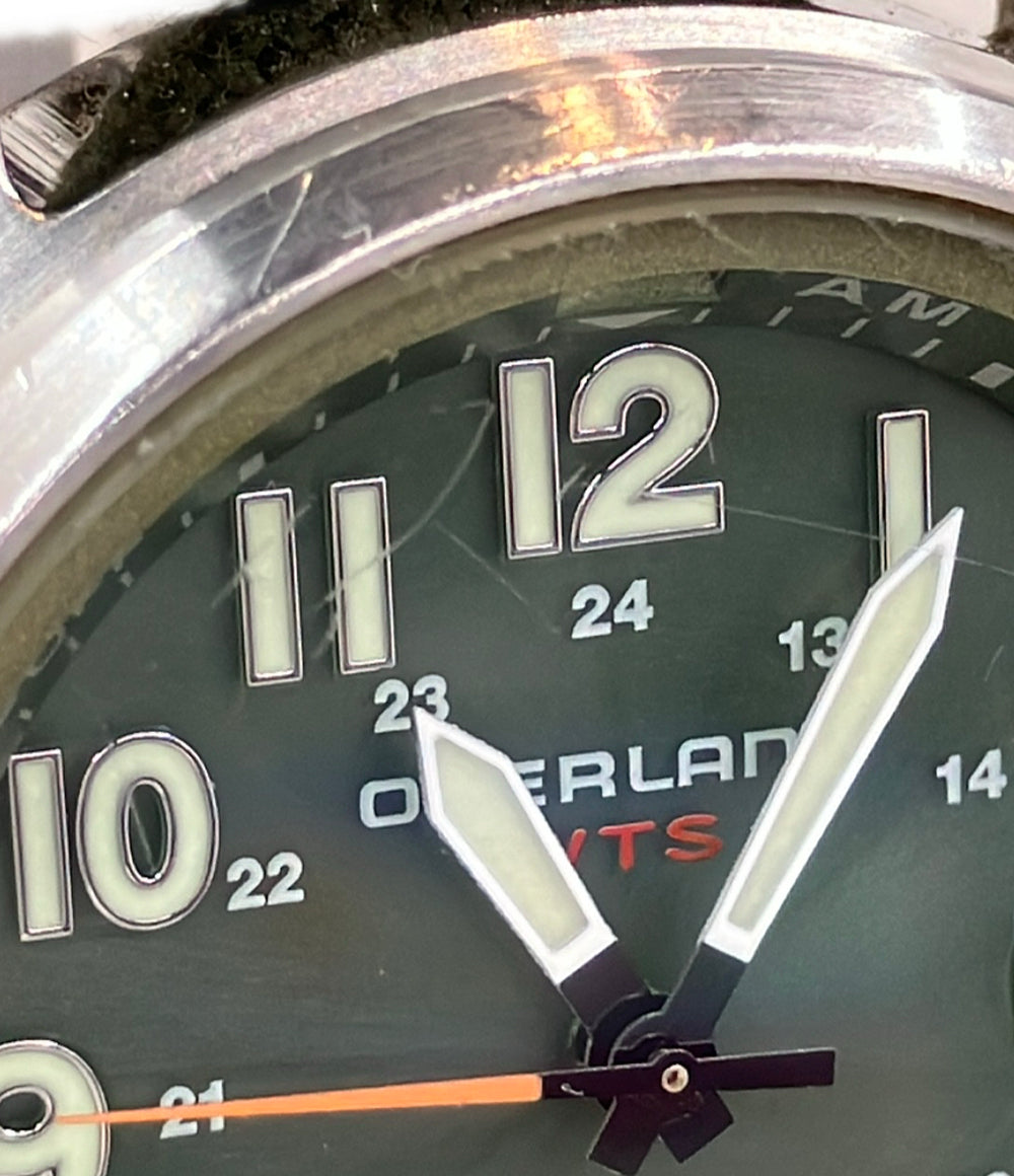 CASIO 腕時計 オーバーランド OVERLAND ソーラー グリーン OVW-100BJ レディース メンズ カシオ