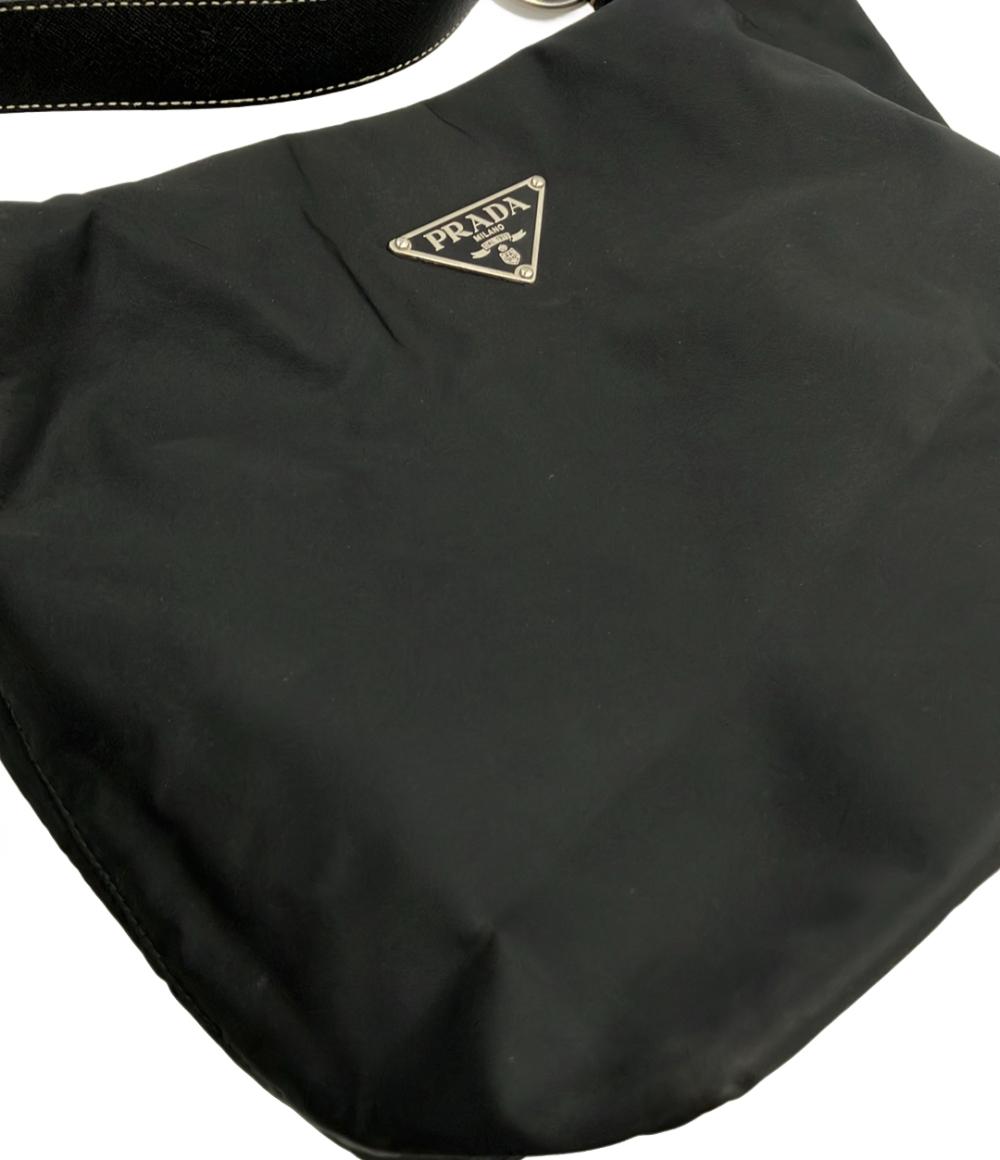 プラダ ショルダーバッグ ナイロン 三角プレート レディース PRADA