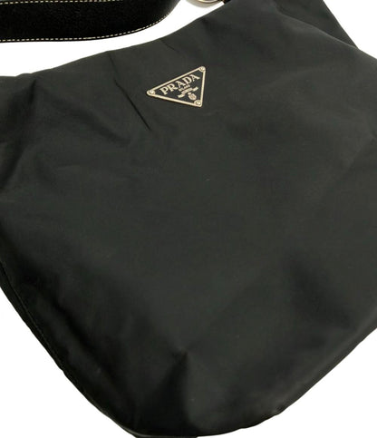 プラダ ショルダーバッグ ナイロン 三角プレート レディース PRADA