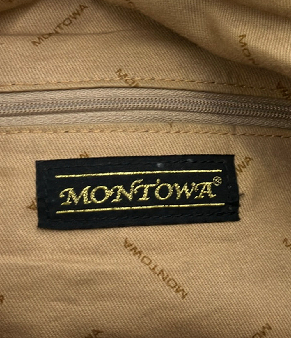 専用モントワ　montowa 2way ハンドバッグ　ショルダーバッグ 美品 MONTOWA 2way ショルダーバッグ 肩掛け 斜め掛け レディース