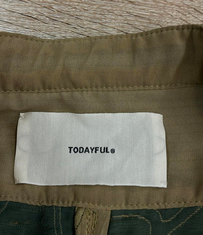 トゥデイフル 長袖シャツ ジャガード スキッパー プルオーバー レディース SIZE F (M) TODAYFUL