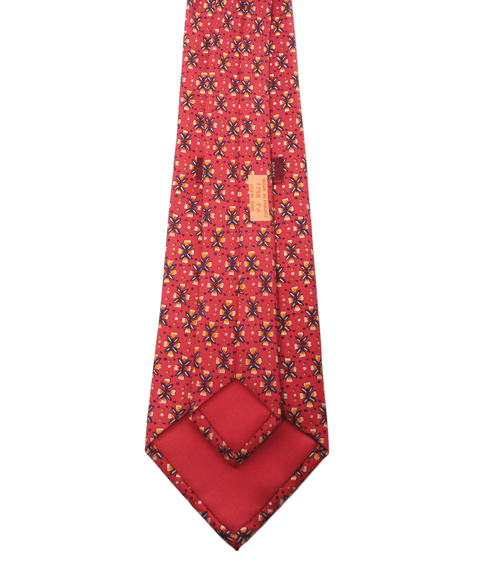 美品 HERMES ネクタイ シルク100% メンズ エルメス