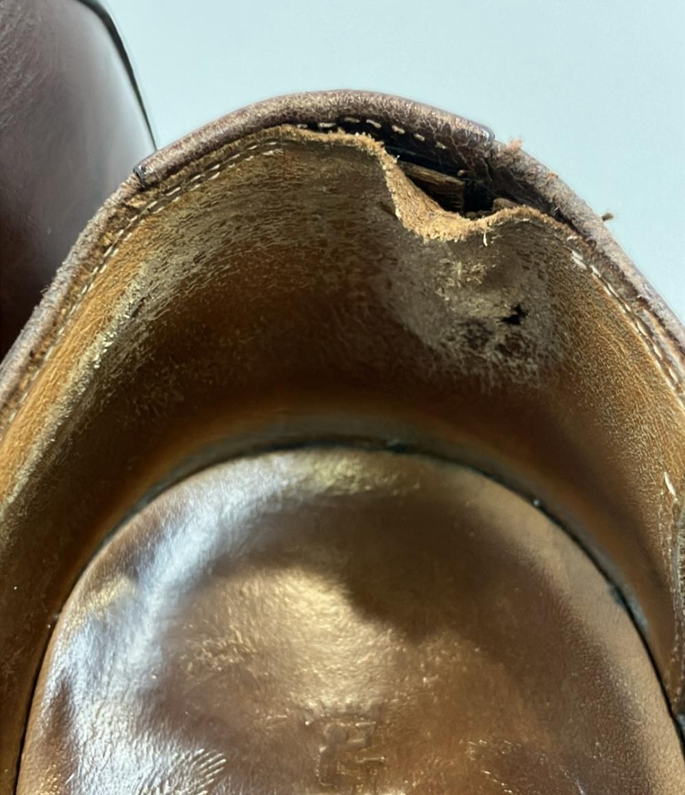 訳あり スコッチグレイン ドレスシューズ ストレートチップ メンズ SIZE 25 1/2 (S) SCOTCH GRAIN